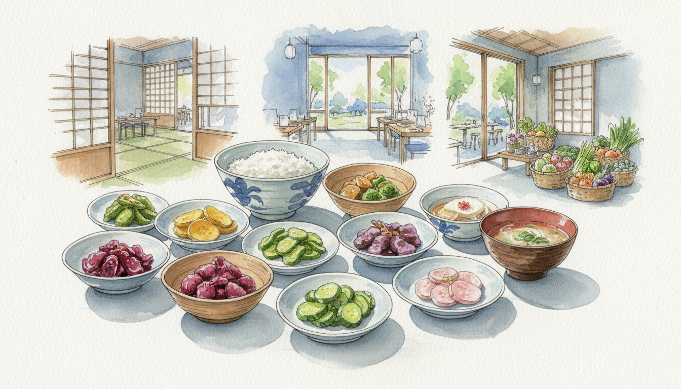 京都の漬物食べ放題ランチは1,500円~2,000円台で楽しめます