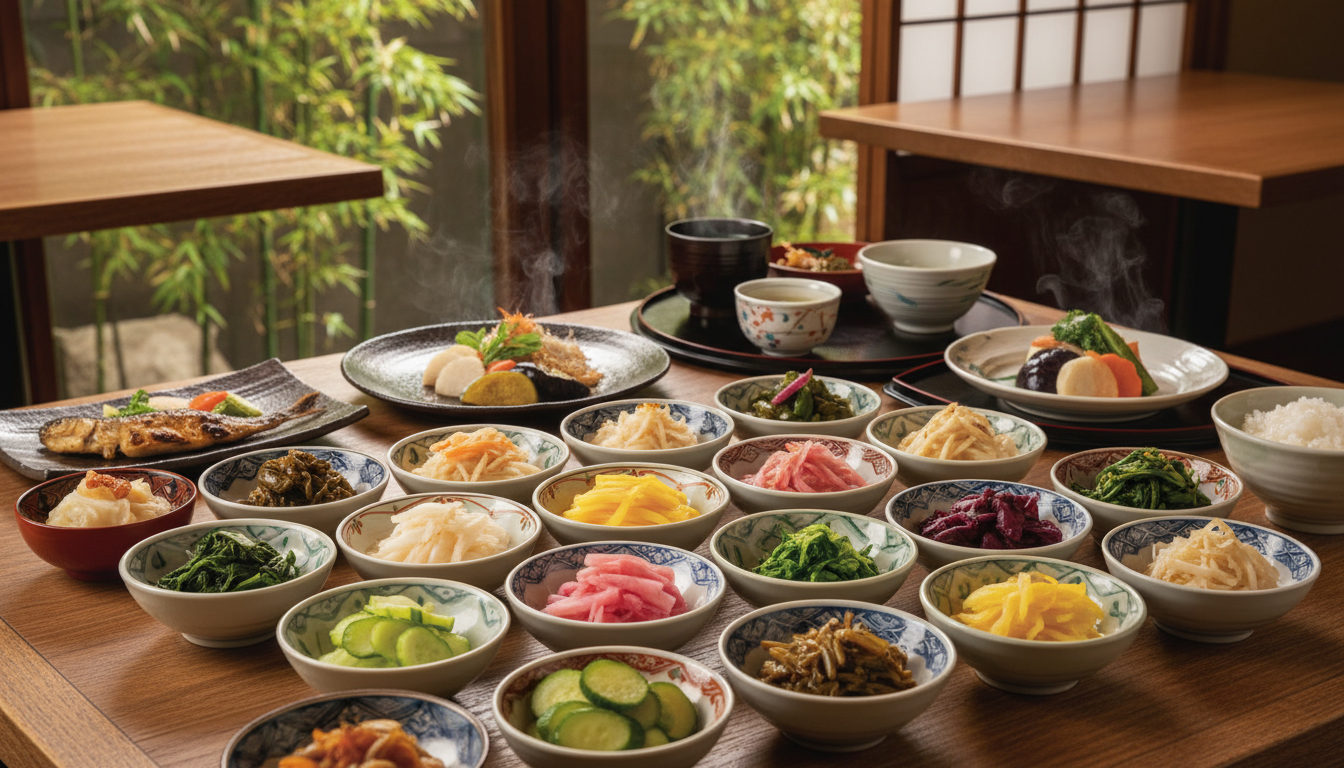 京都の漬物食べ放題ランチは1,500円~2,000円台で楽しめます