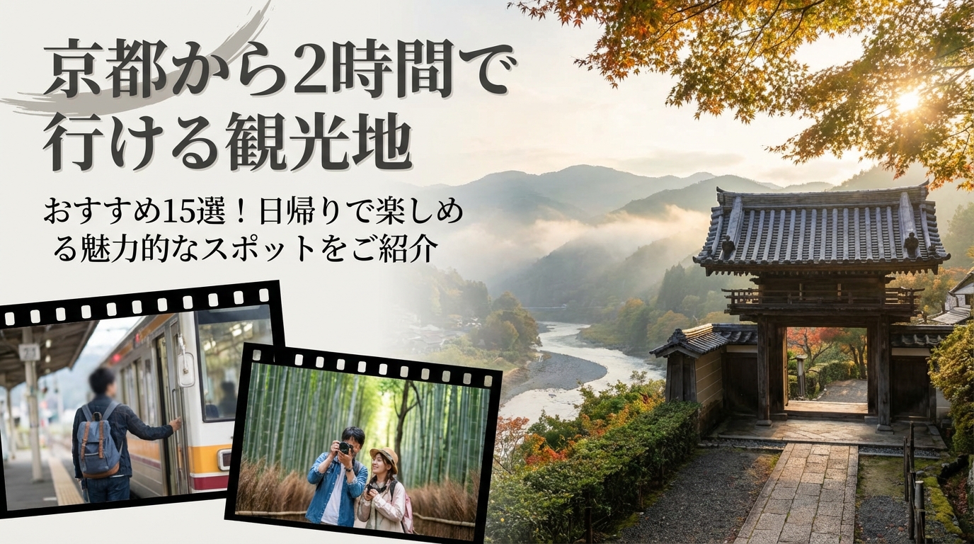 京都から2時間で行ける観光地おすすめ15選！日帰りで楽しめる魅力的なスポットをご紹介