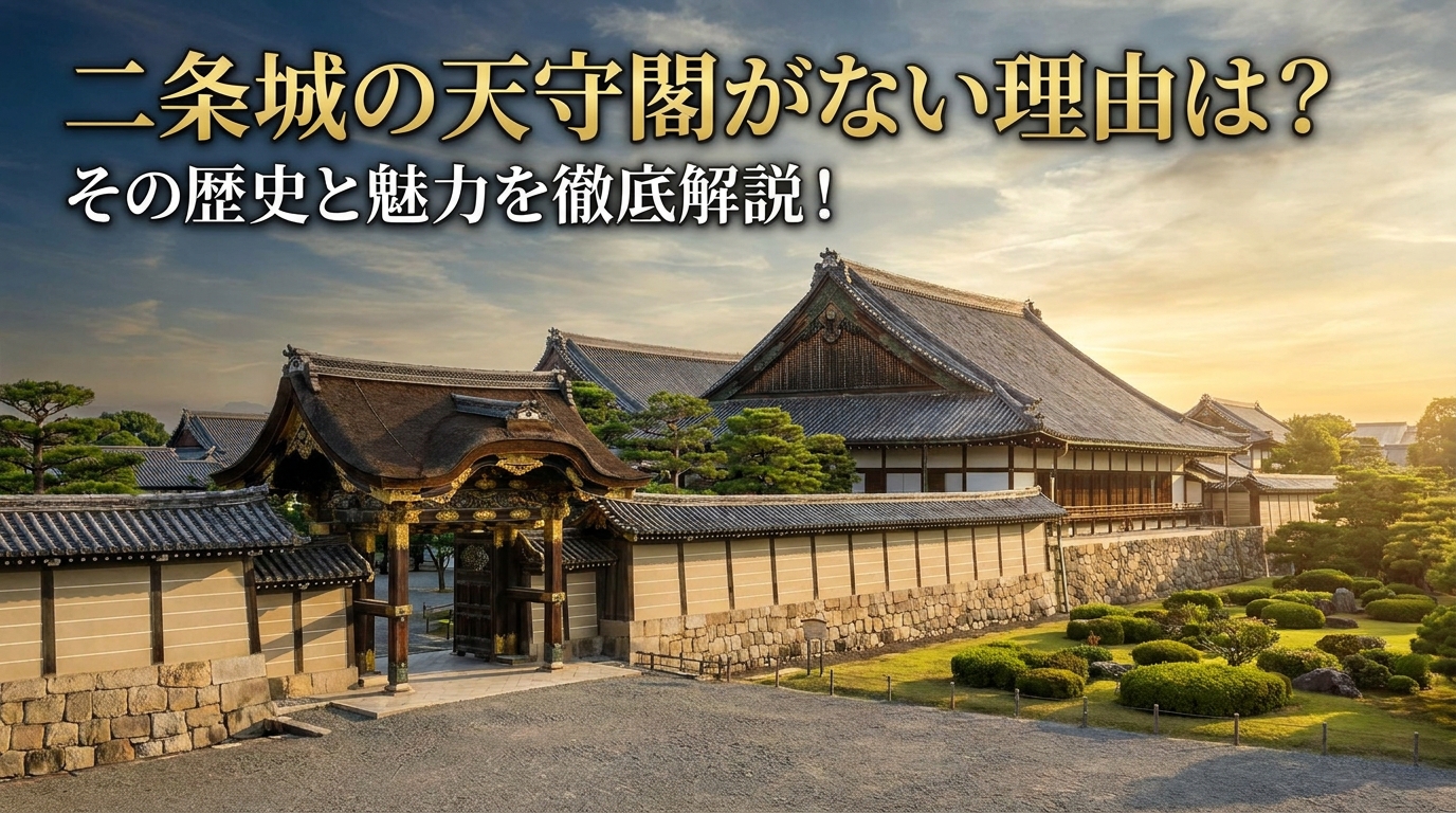 二条城の天守閣がない理由は？その歴史と魅力を徹底解説！
