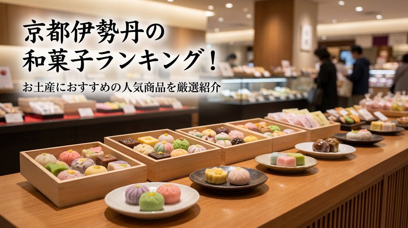 京都伊勢丹の和菓子ランキング！お土産におすすめの人気商品を厳選紹介