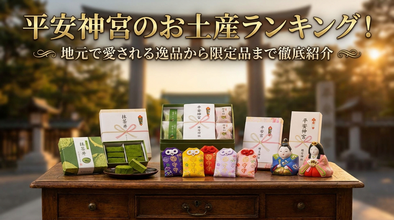 平安神宮のお土産ランキング！地元で愛される逸品から限定品まで徹底紹介