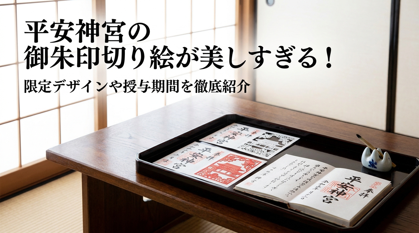 平安神宮の御朱印切り絵が美しすぎる！限定デザインや授与期間を徹底紹介