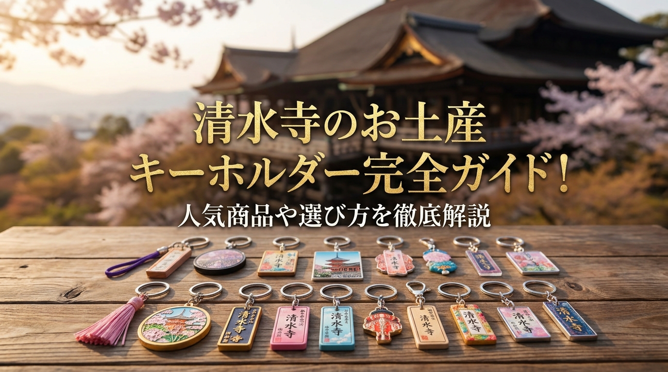 清水寺のお土産キーホルダー完全ガイド！人気商品や選び方を徹底解説