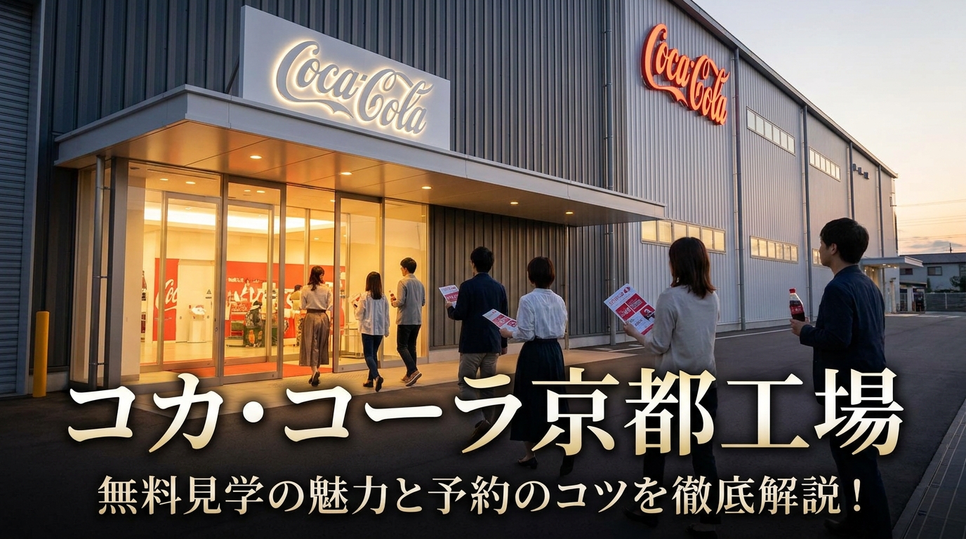 コカ・コーラ京都工場のレビュー？無料見学の魅力と予約のコツを徹底解説！