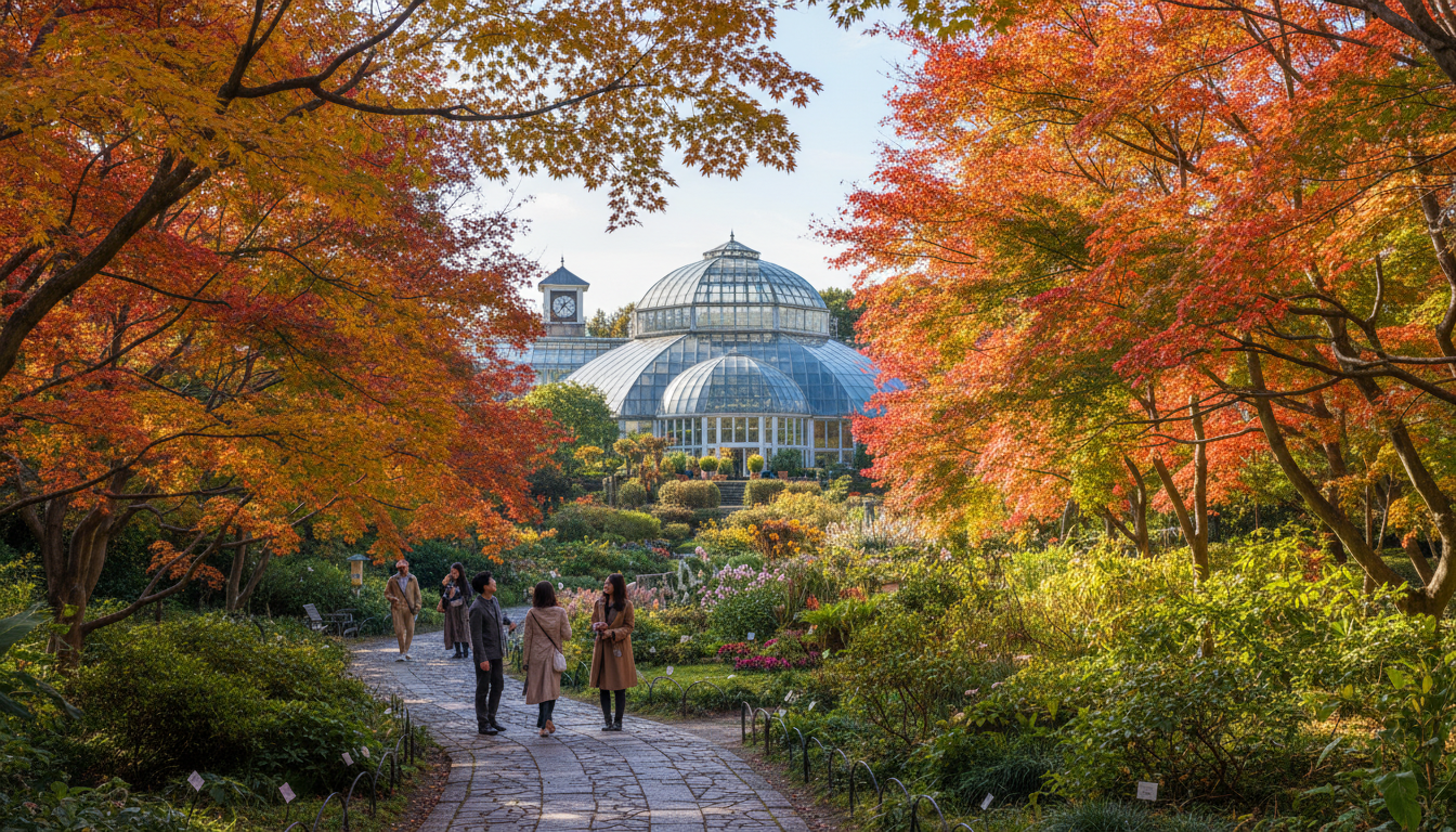 京都府立植物園の所要時間は2〜3時間が標準的