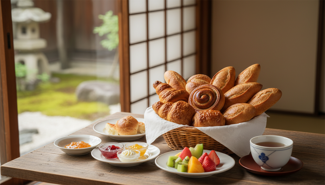 京都のモーニングパン食べ放題は老舗ベーカリーとホテルが充実しています