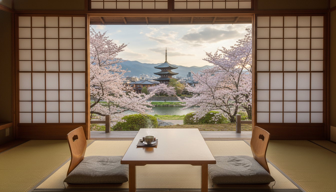 部屋から桜が見える宿が特別な理由