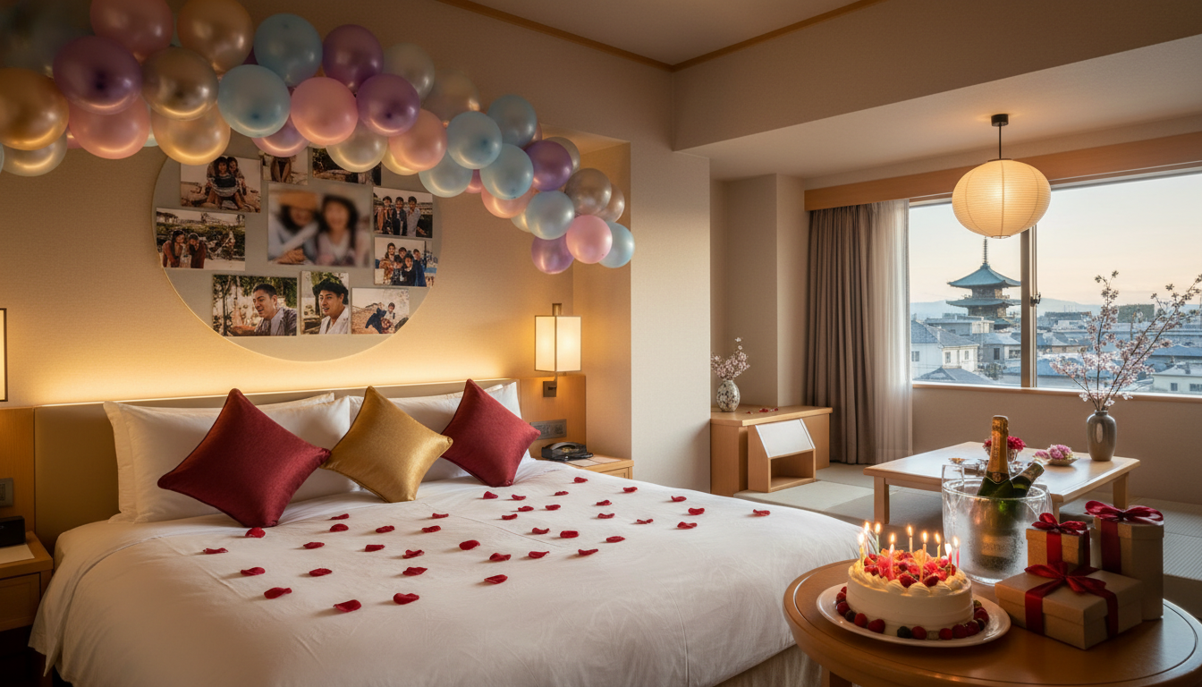 ホテルで飾り付けサービスが人気の理由