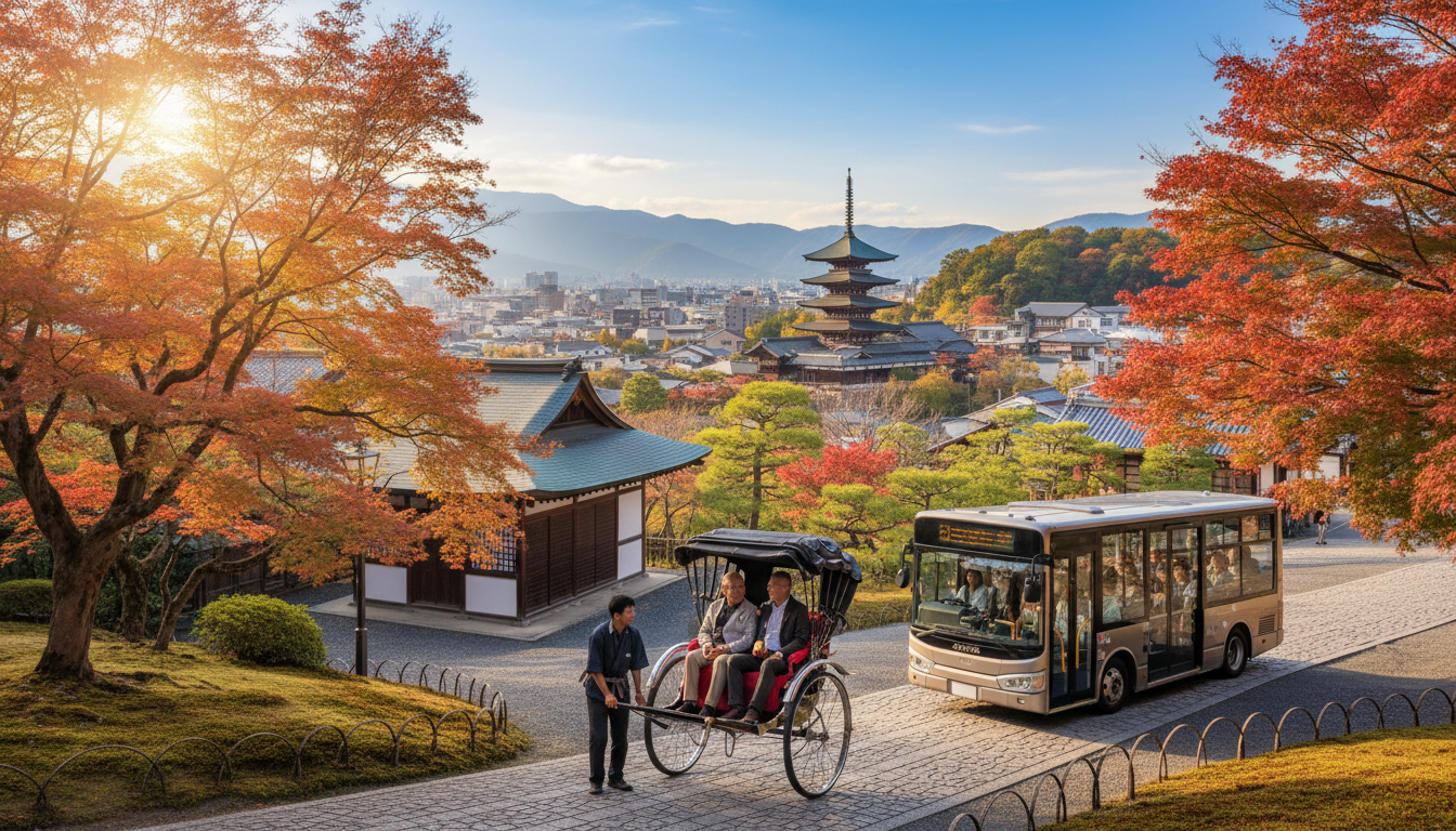 なぜ京都であまり歩かない観光が実現できるのか