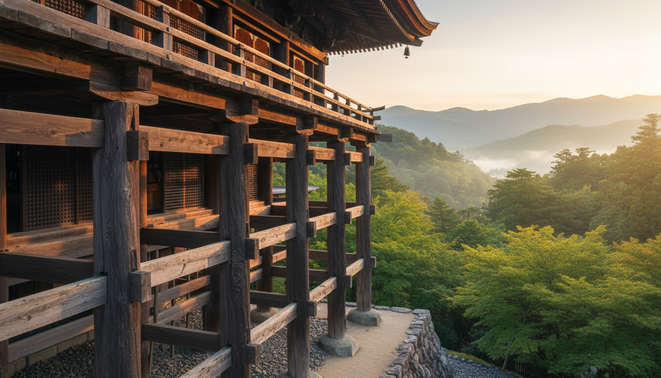 なぜ清水寺は釘を使わないのか