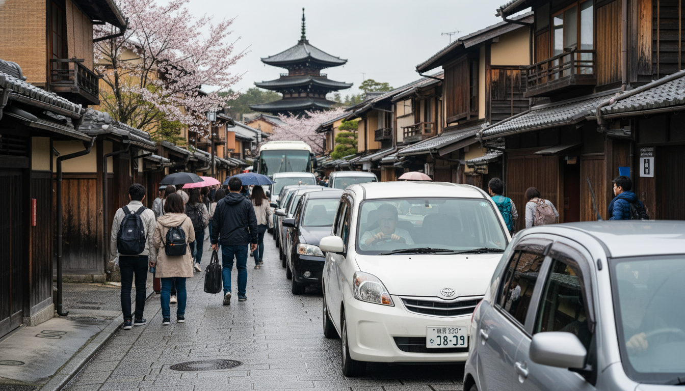 なぜ京都観光で車が不便なのか