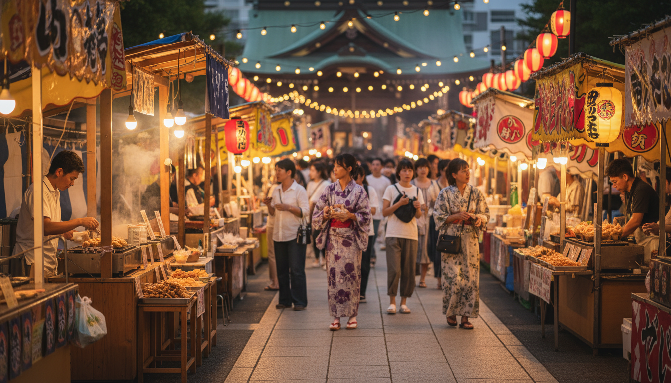なぜあがた祭りの屋台はこれほど多いのか