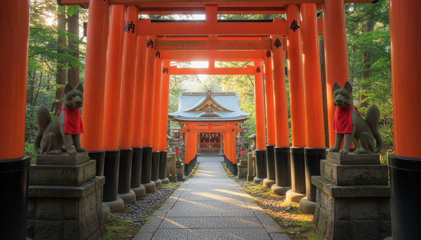 伏見稲荷大社の主祭神は「稲荷大神」と呼ばれる五柱の神様