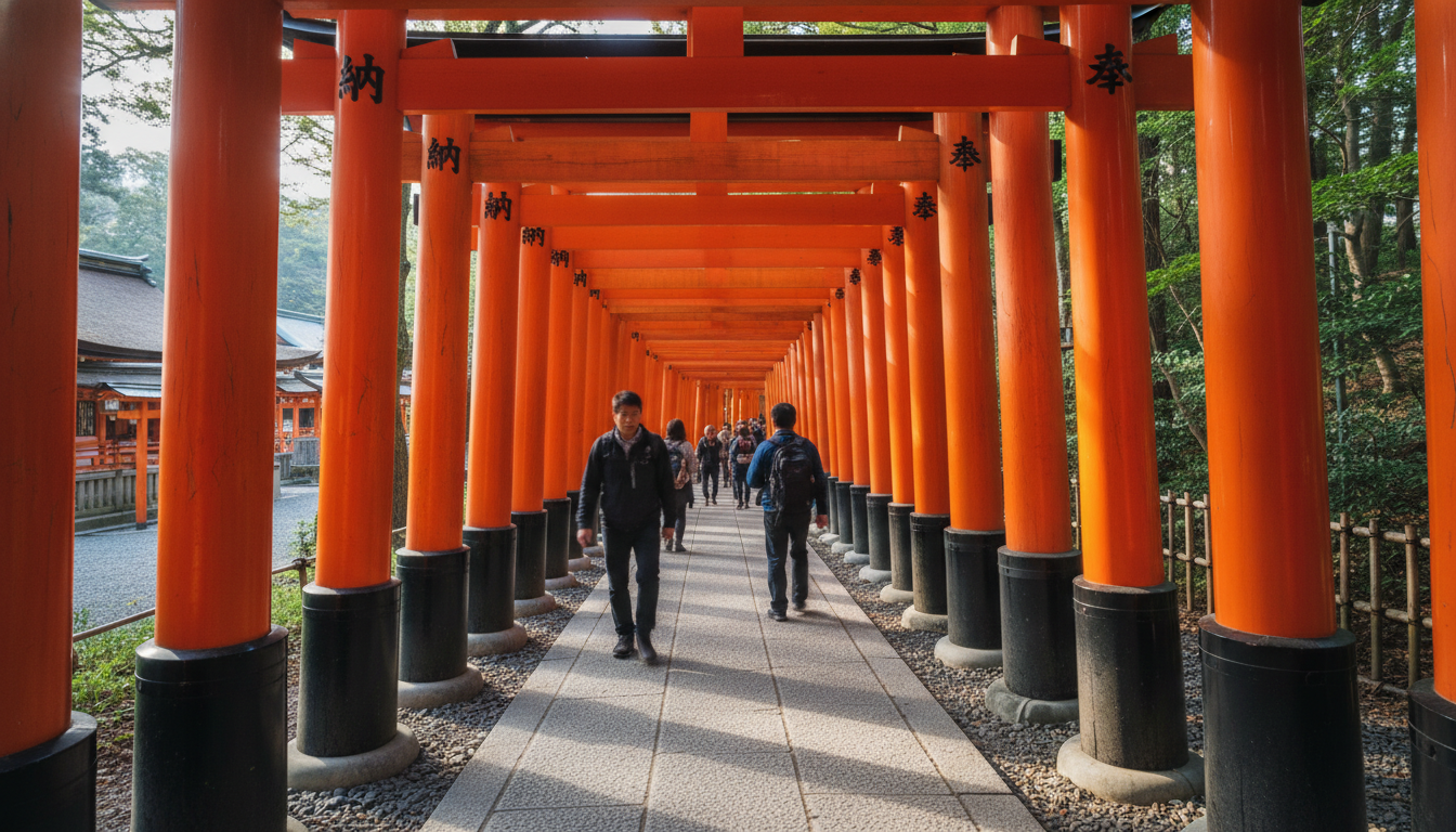 なぜ30分で回れるのか？伏見稲荷大社の構造を理解しよう