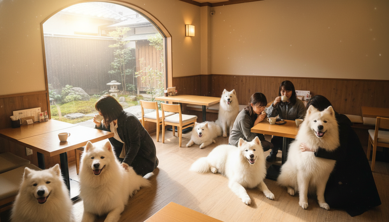 サモエドカフェ アル 京都河原町店は高評価で人気のスポット