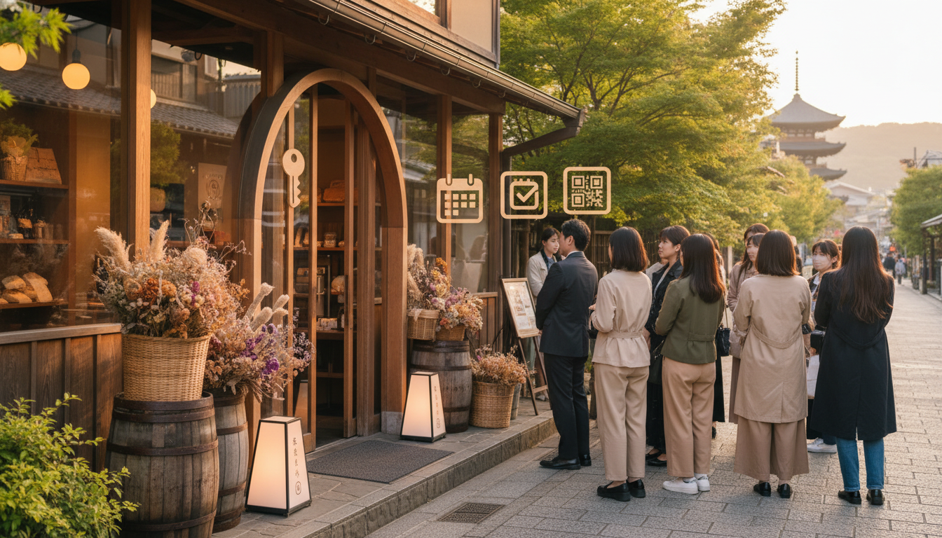 アマムダコタン京都は3つの入店方法から選べます