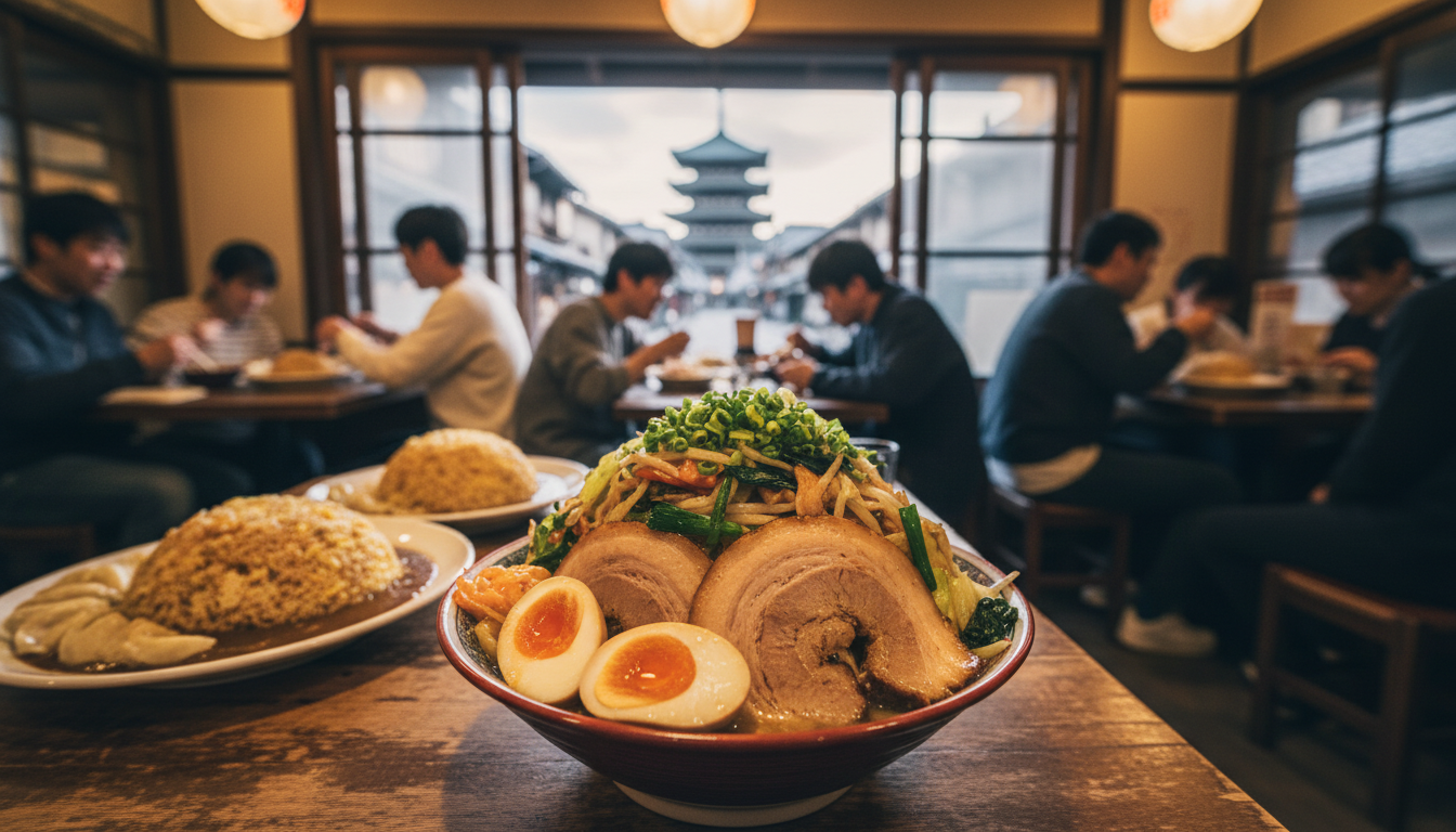 デカ盛り京都は学生街ならではのコスパ最強グルメの宝庫