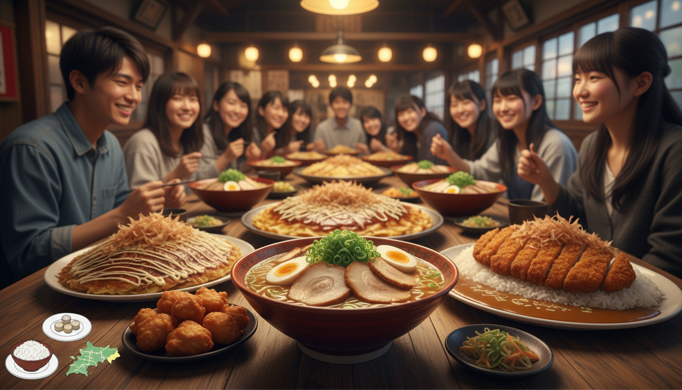 京都にデカ盛りグルメが多い3つの理由