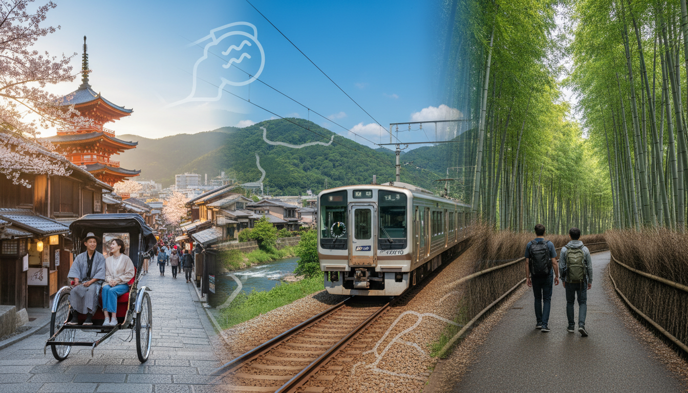 各移動手段の特徴を理解すれば最適なルートが見つかります