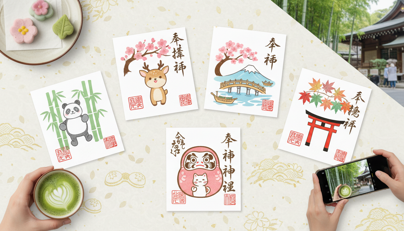 嵐山でかわいい御朱印がいただける寺社は5ヶ所