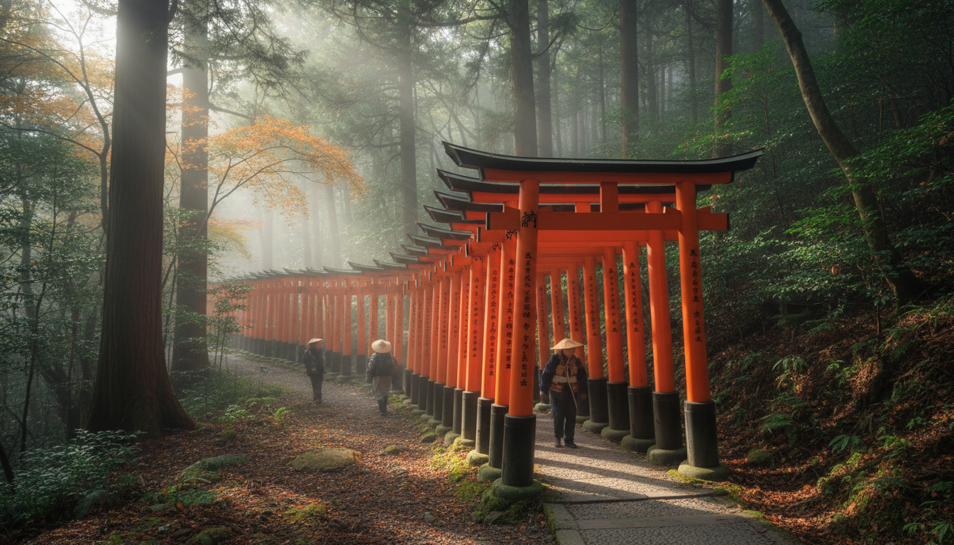 伏見稲荷の上の方は体力と時間に余裕がないなら避けたほうが無難です