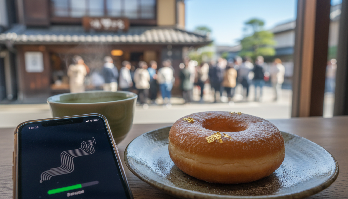 アイムドーナツ京都の整理券は朝9時のオンライン受付が鍵