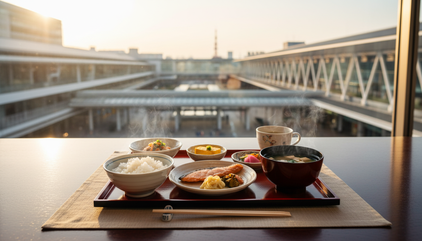京都駅周辺には早朝から和食モーニングを楽しめるお店が充実