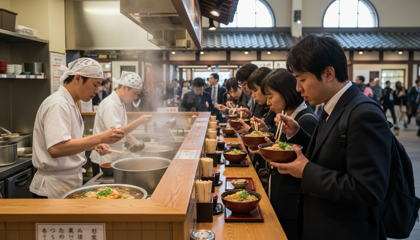 なぜ京都駅の立ち食いそばがこんなに支持されるのか
