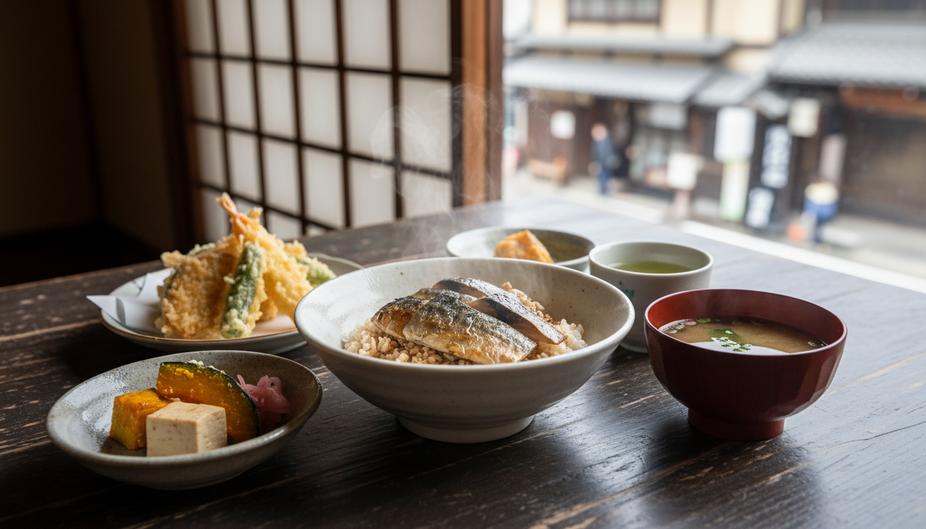 京都駅周辺なら600円台から美味しい定食が楽しめます