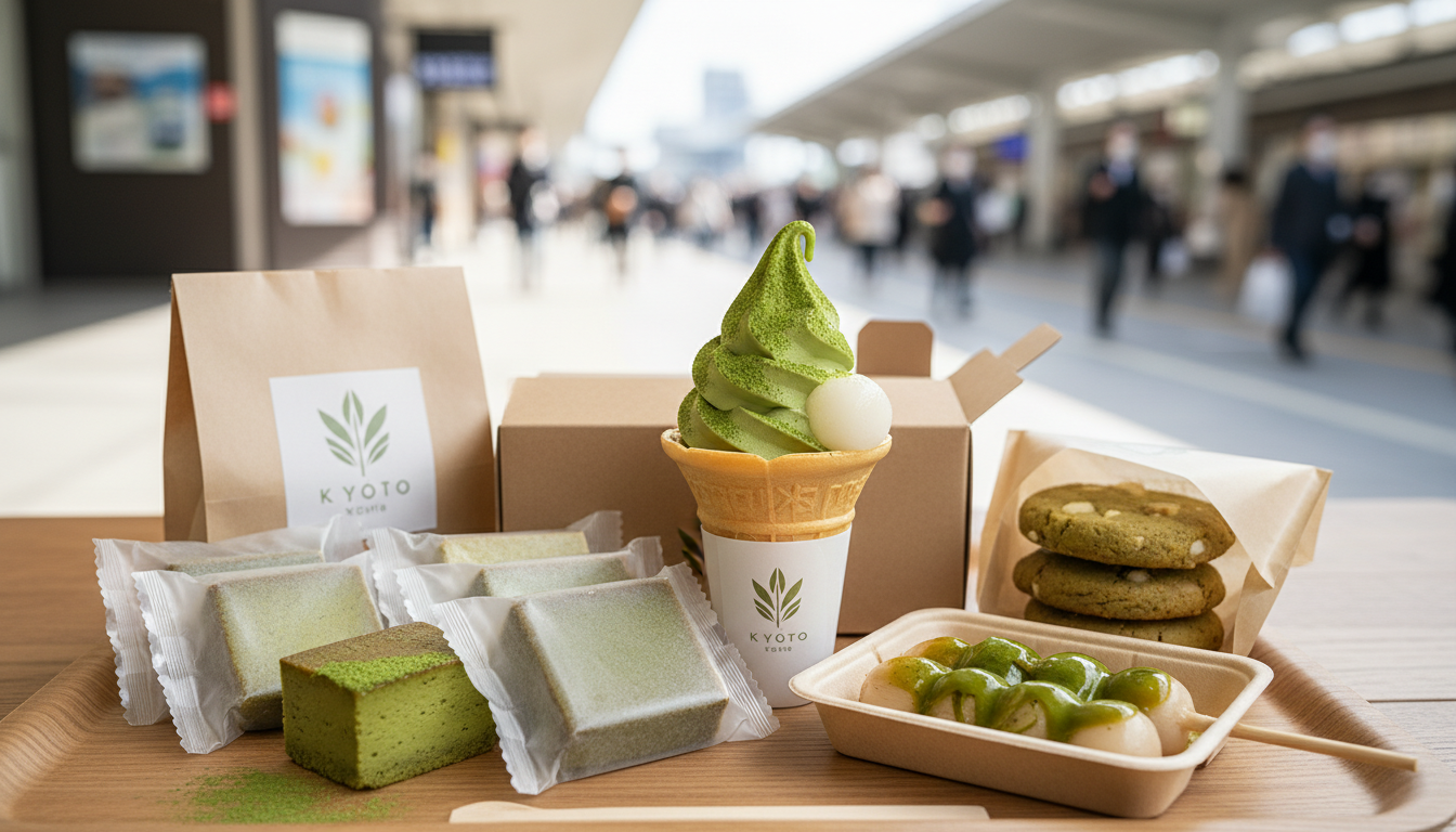 京都駅で抹茶スイーツをテイクアウトするなら老舗茶屋がおすすめ