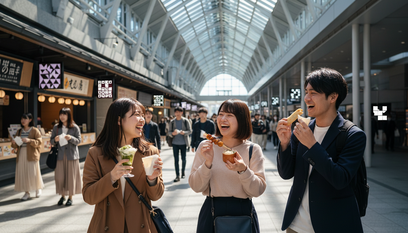 なぜ京都駅での学生の食べ歩きにはビル内がおすすめなのか