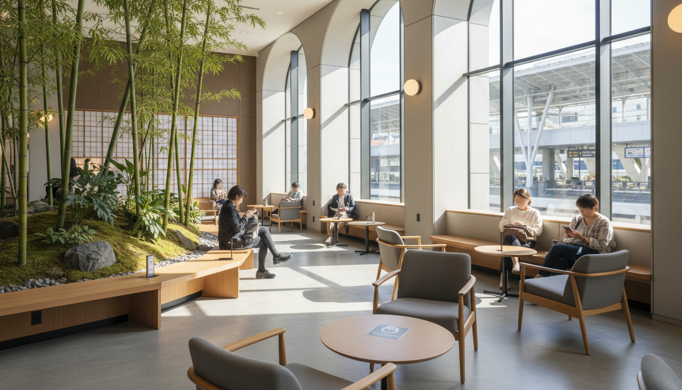 京都駅の無料休憩スペースは駅ビル・地下街に点在しています