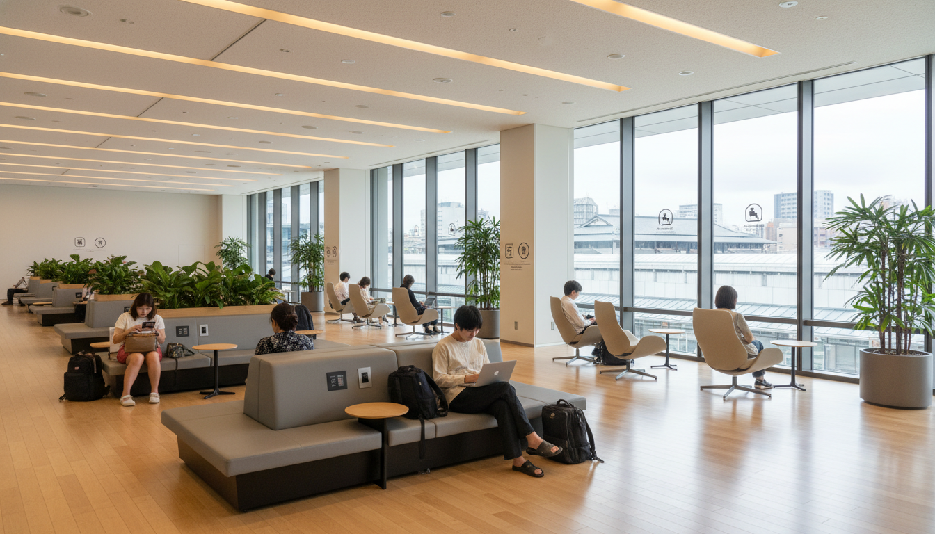 無料休憩スペースが充実している5つの理由