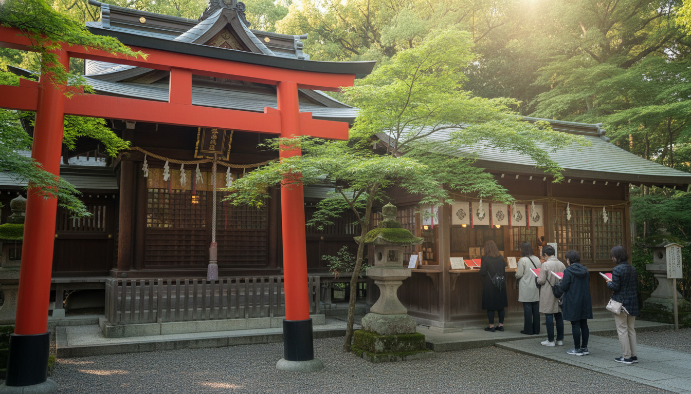 安井金比羅宮の御朱印の受付時間は午前9時から午後5時30分まで