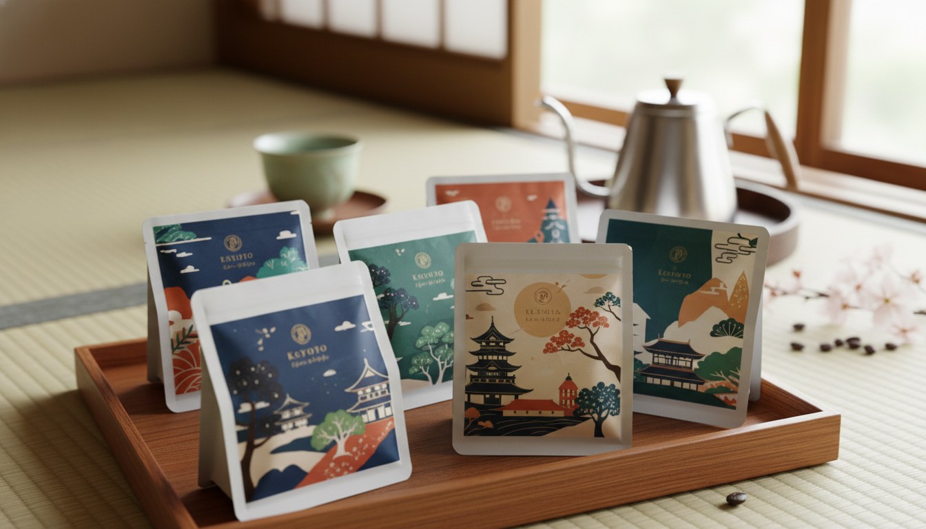 京都のコーヒーお土産にドリップバッグが最適な理由