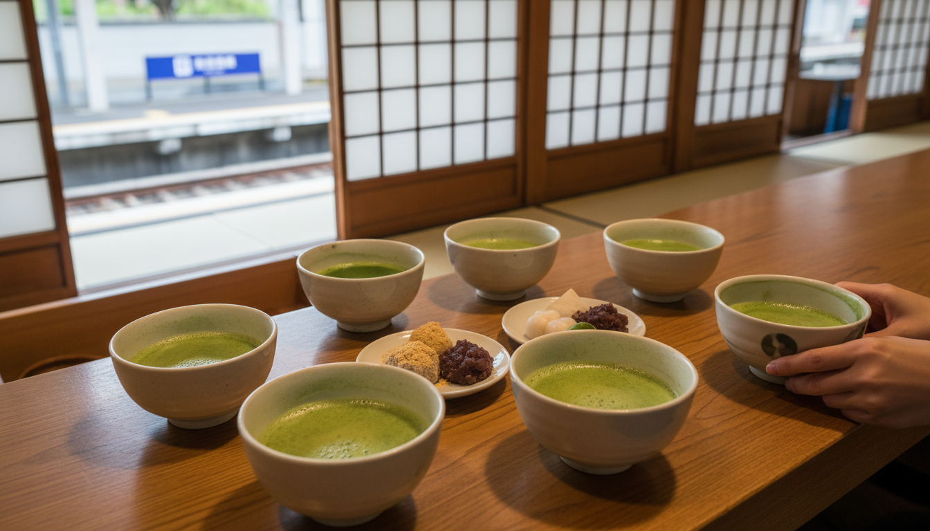 京都駅で抹茶を飲むなら老舗茶舗の支店がおすすめです