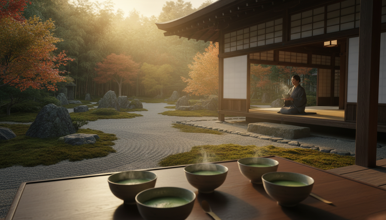 京都のお寺で抹茶が楽しめる理由