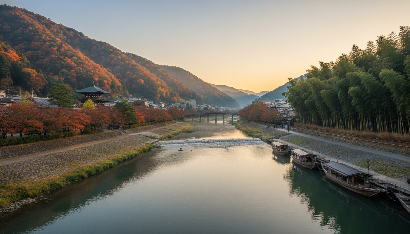 桂川が右京区と西京区の境界線になっている理由
