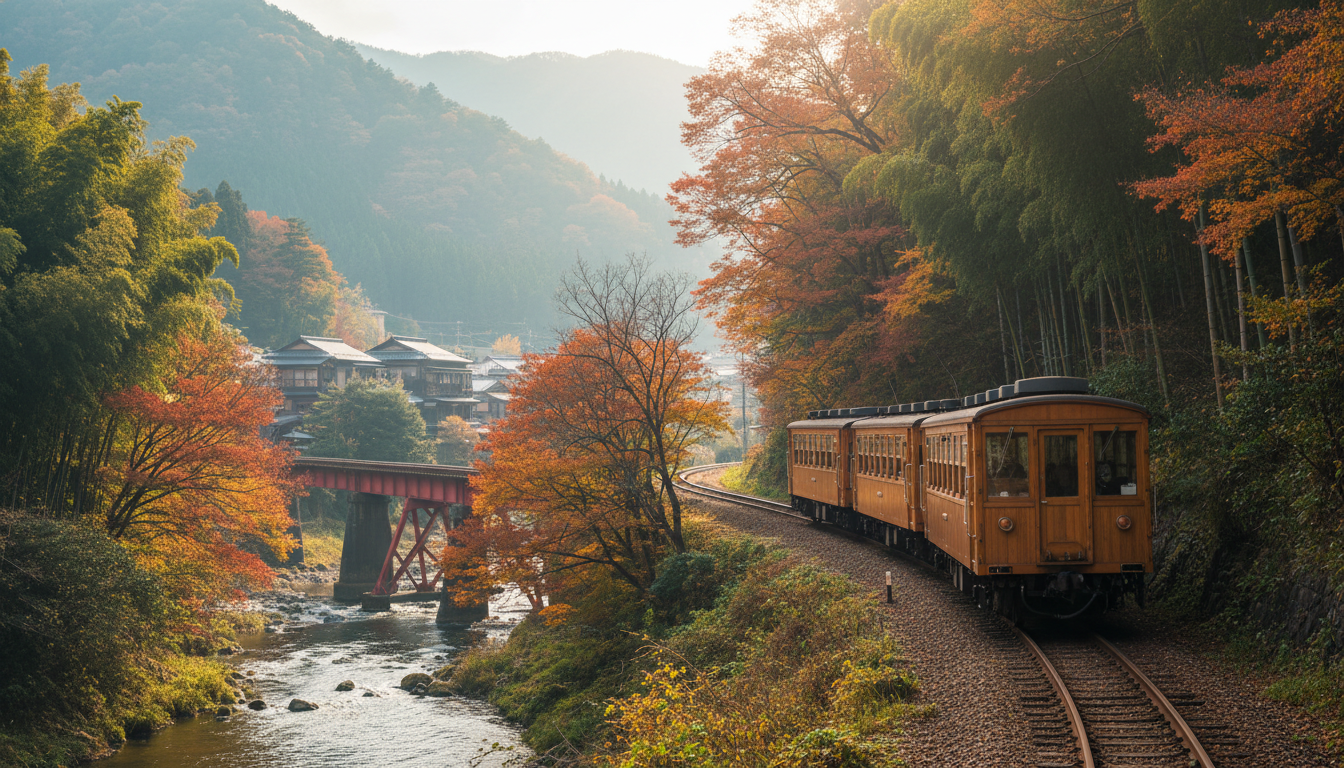 嵐山トロッコの往復予約は1ヶ月前がベストタイミング