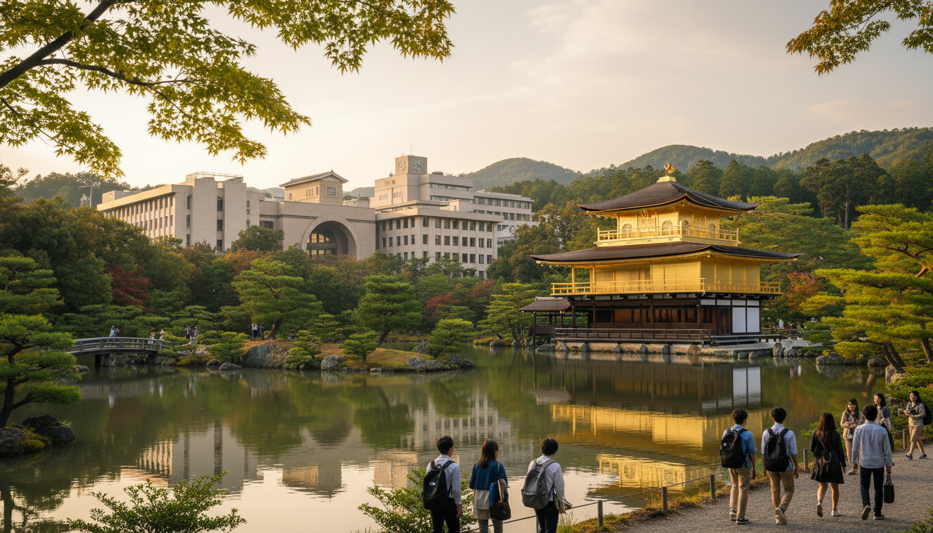金閣寺周辺に大学が集まっている理由