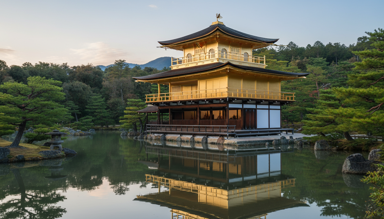 金閣寺の1階が金じゃない理由は足利義満の政治的メッセージ