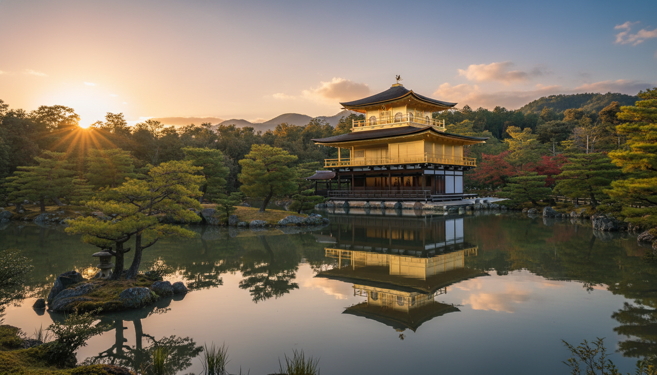 金閣寺の建設にかかった年数は約2年