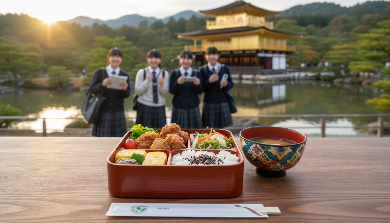 金閣寺周辺なら1,000円前後で満足できるランチが楽しめる