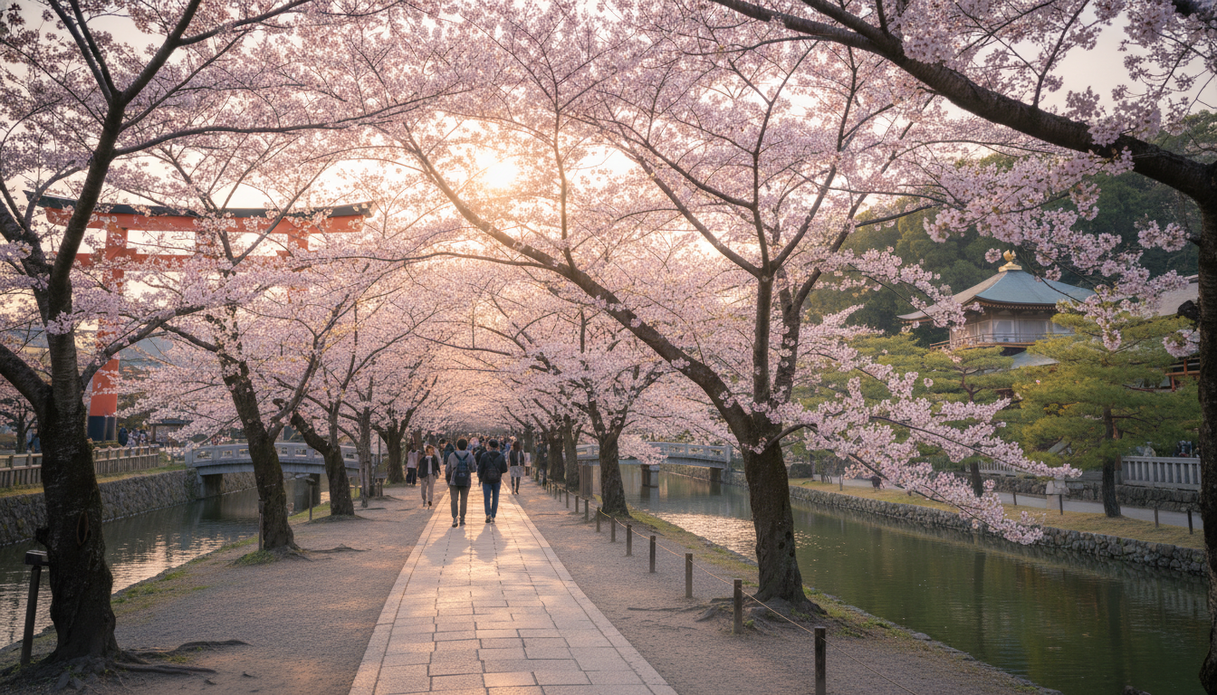 平安神宮から銀閣寺へは徒歩約35〜40分で到着できます