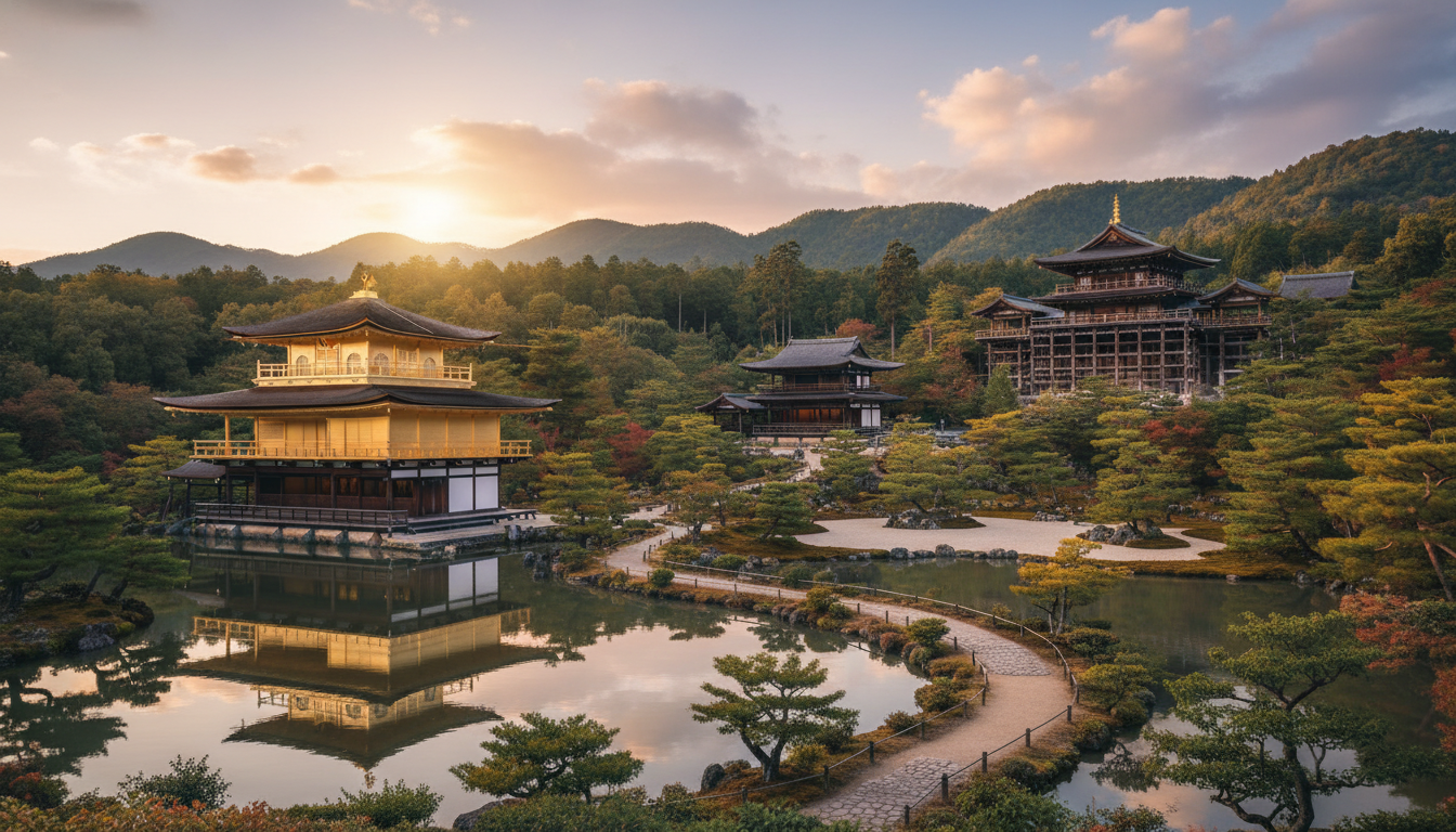 金閣寺→銀閣寺→清水寺の順番がベスト