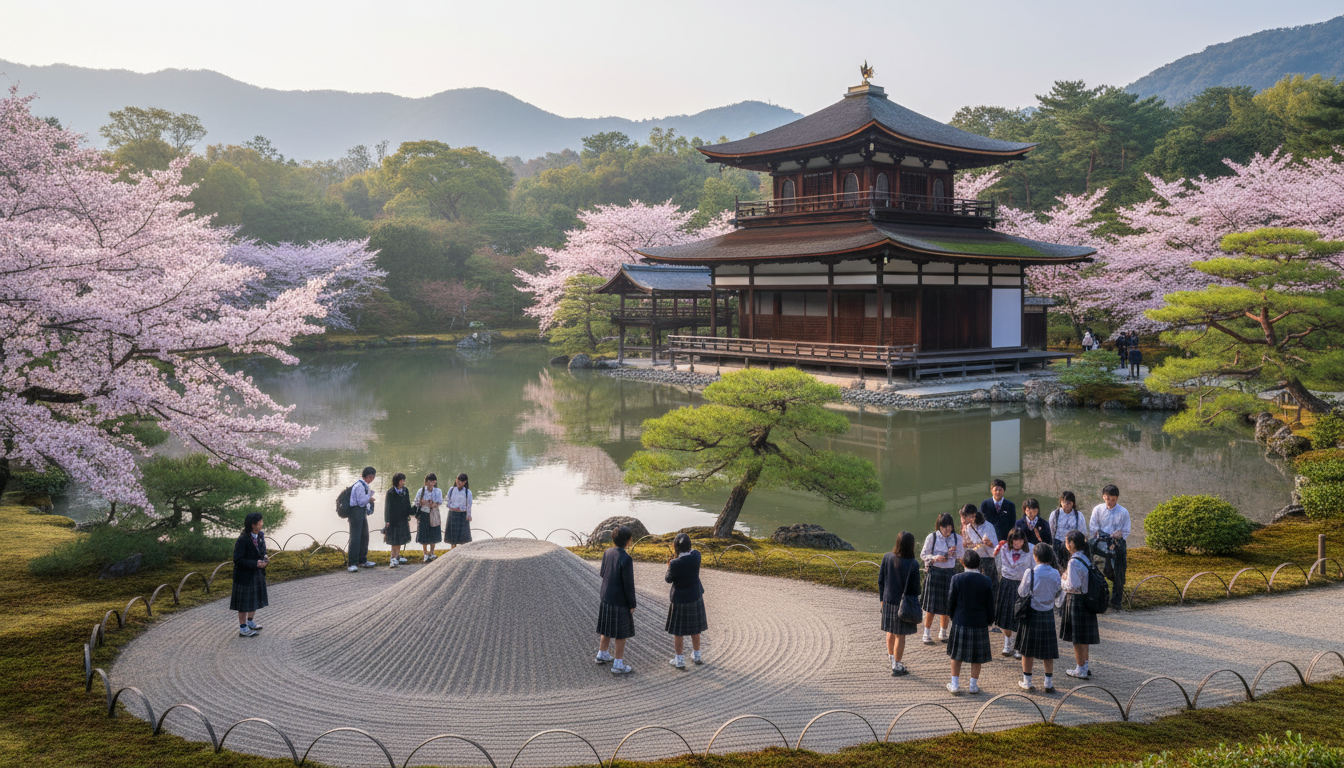 銀閣寺が修学旅行の定番スポットである理由