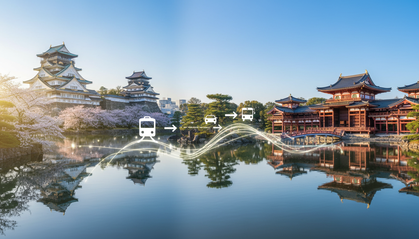 なぜ電車移動がおすすめなのか？各交通手段を徹底比較