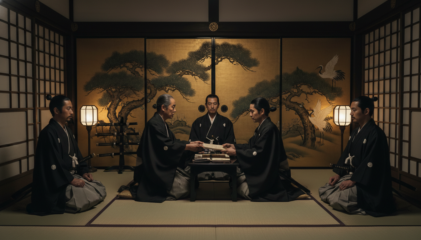 大政奉還の本当の舞台は「黒書院」だった