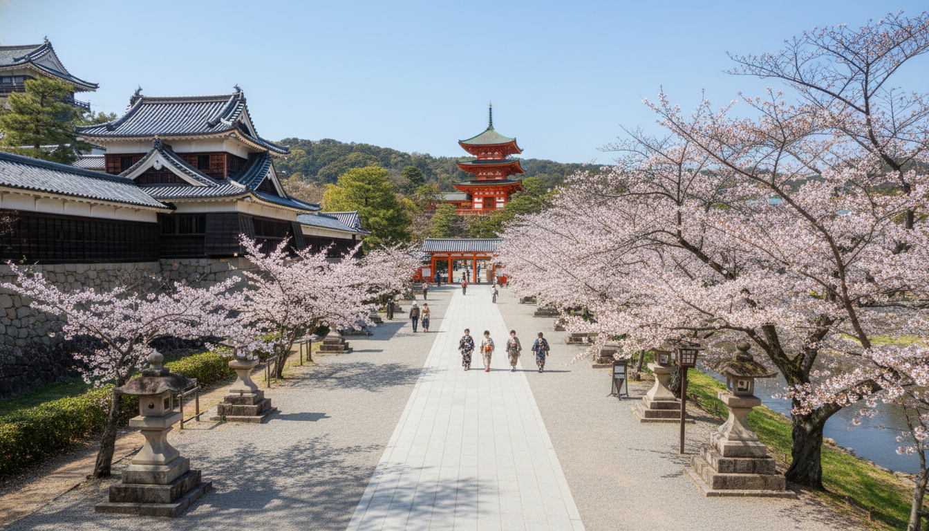 二条城から八坂神社へは複数のルートがあります